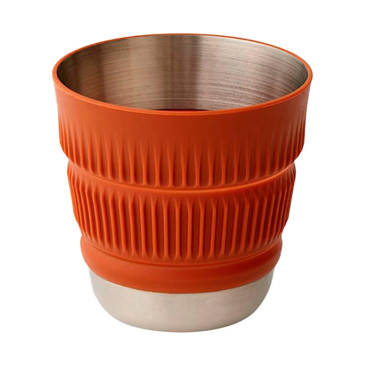 

Кружка складная стеклянная Detour из нержавеющей стали коричневого цвета Sea To Summit