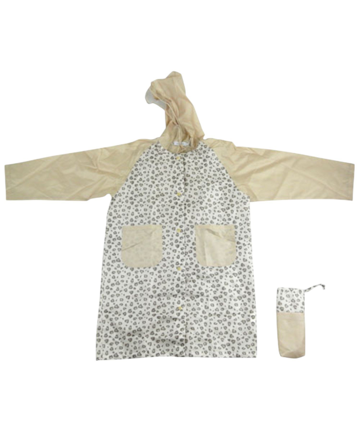Детский дождевик ATTAIN, Leopard/Beige