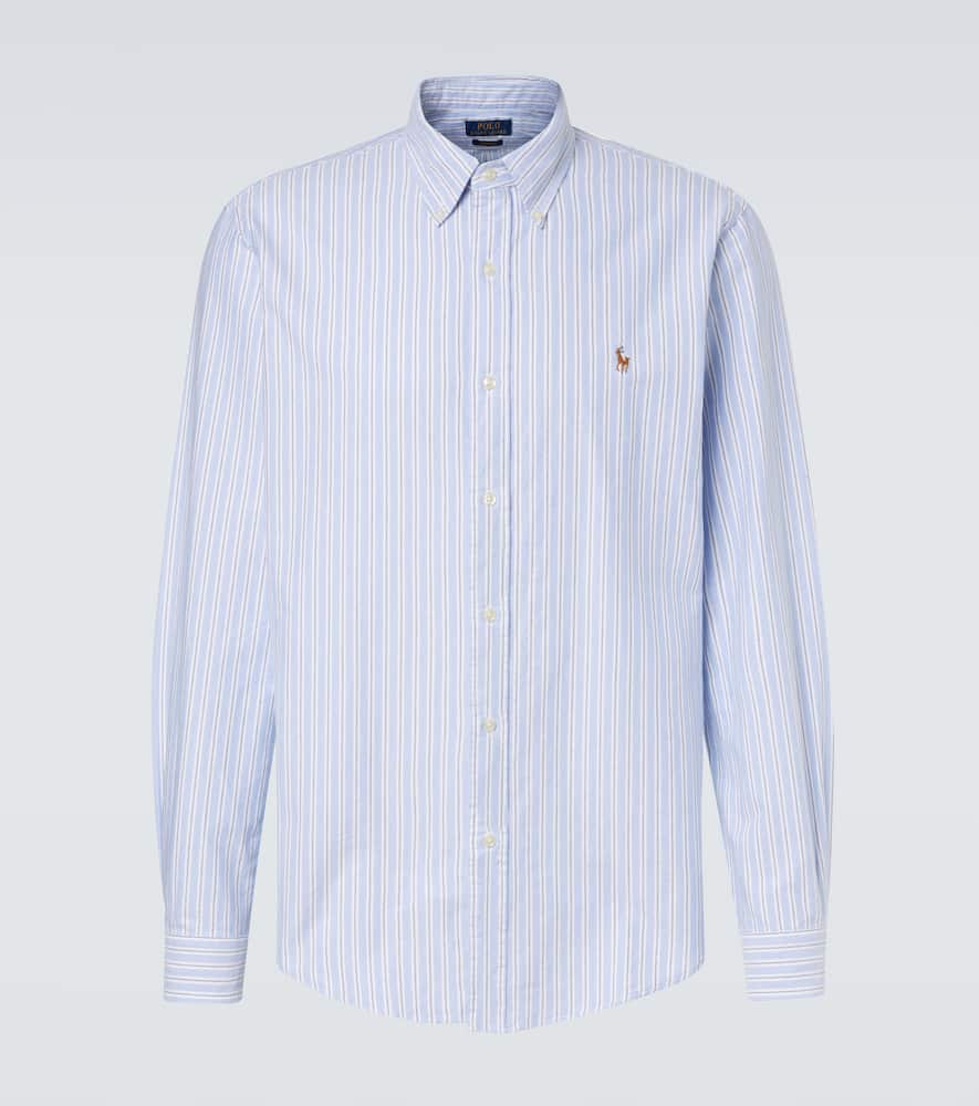 

Полосатая хлопковая рубашка Polo Ralph Lauren, 4331A Blue/White Multi