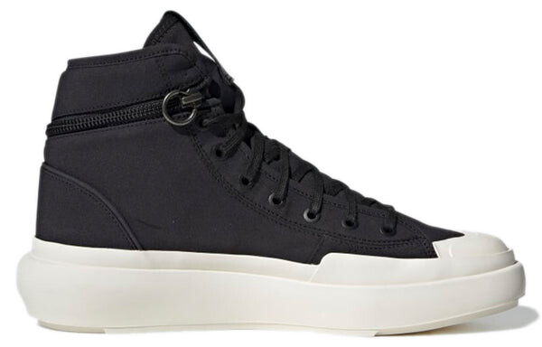 Модные кроссовки y 3 ajatu court high Adidas, черный — фото 2