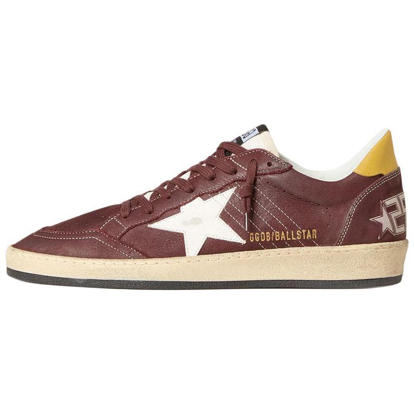 

Golden Goose Кроссовки Ball Star Low для скейтбординга, мужские, красно-коричневые