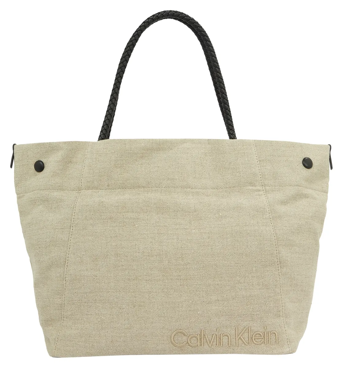 

Calvin Klein шоппер "SUMMER STORY LG SHOPPER_LINEN", сумка женская сумка женская сумка с ручкой, цвет Natural Linen