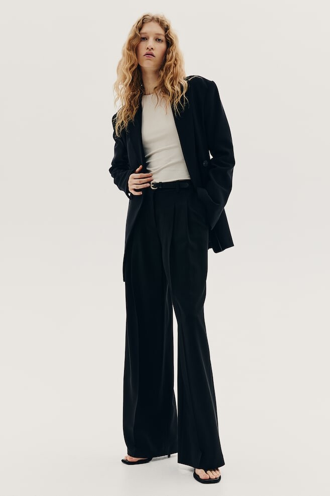 

Рубашка облегающая фигуру H&M, бежевый