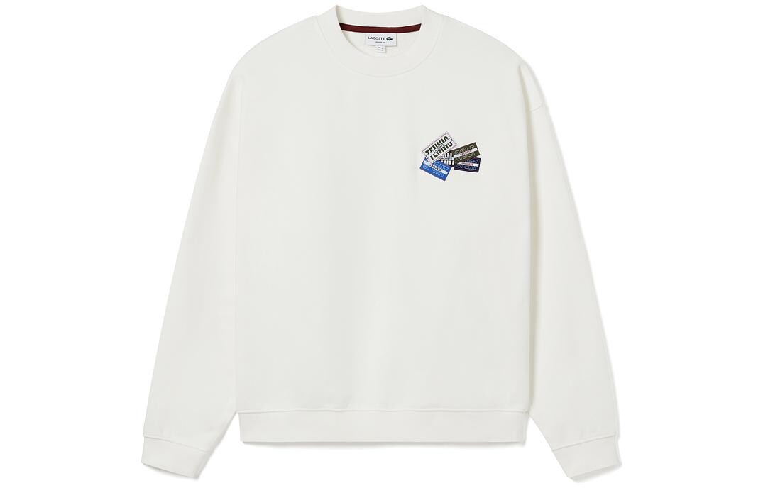 

Толстовка мужская белая Lacoste, белый