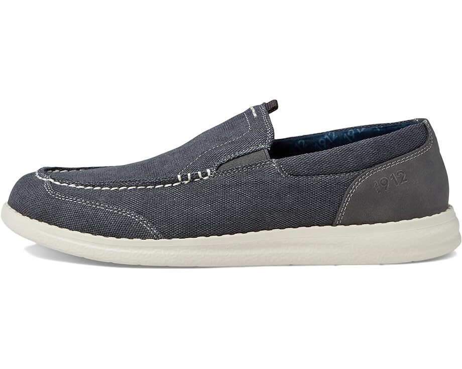 Лоферы Nunn Bush Brewski Canvas Moccasin Toe Venetian Slip-On, цвет Gunmetal — фото 4