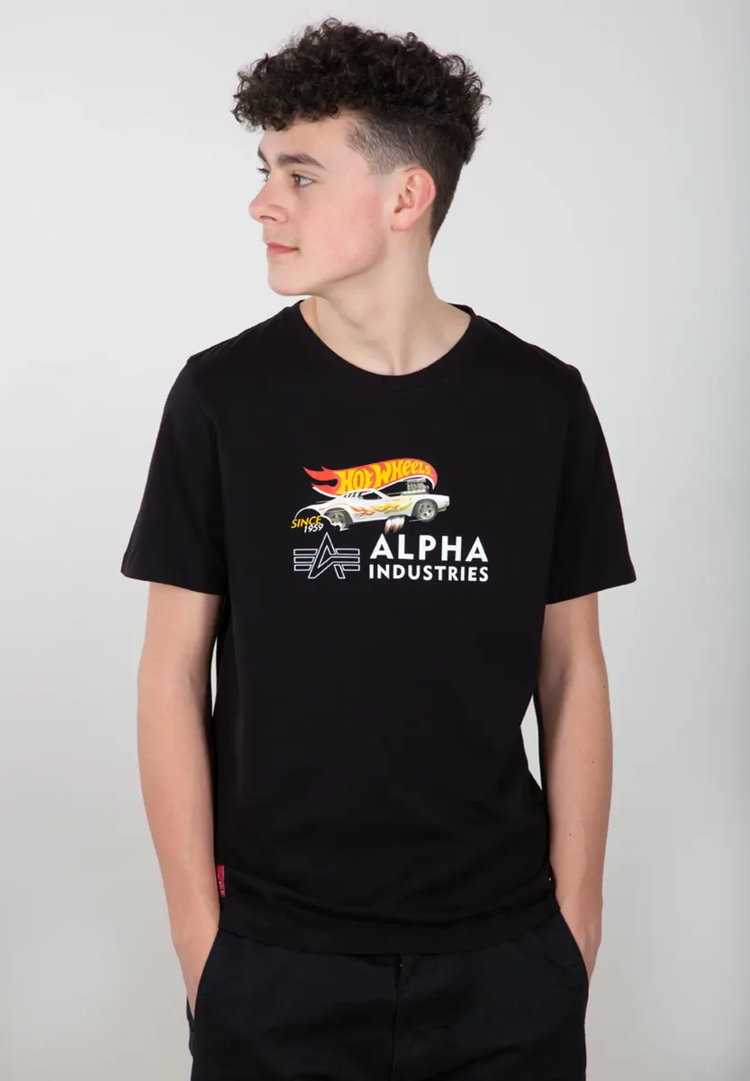 Футболка Alpha Industries " Alpha Industries Kids - Футболки Rodger Dodger T Kids/Teens", черный — фото 2