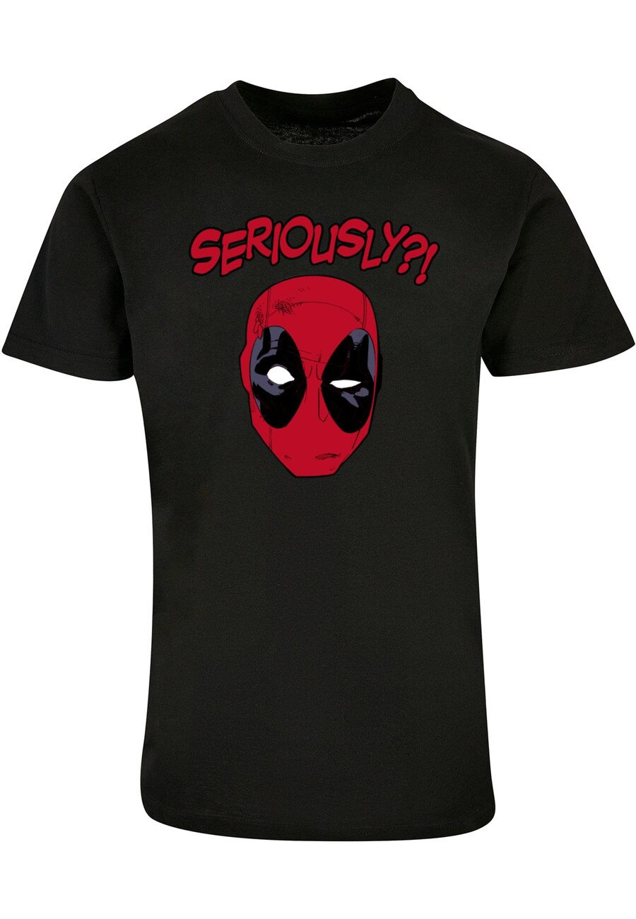 

Классическая футболка ABSOLUTE CULT Shirt Deadpool - Seriously, черный