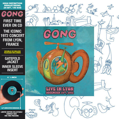 

CD диск Gong: Live in Lyon 1972