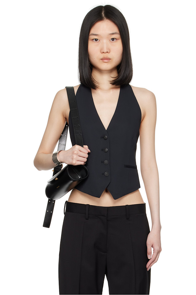 

Жилет Этель Rag & Bone, черный