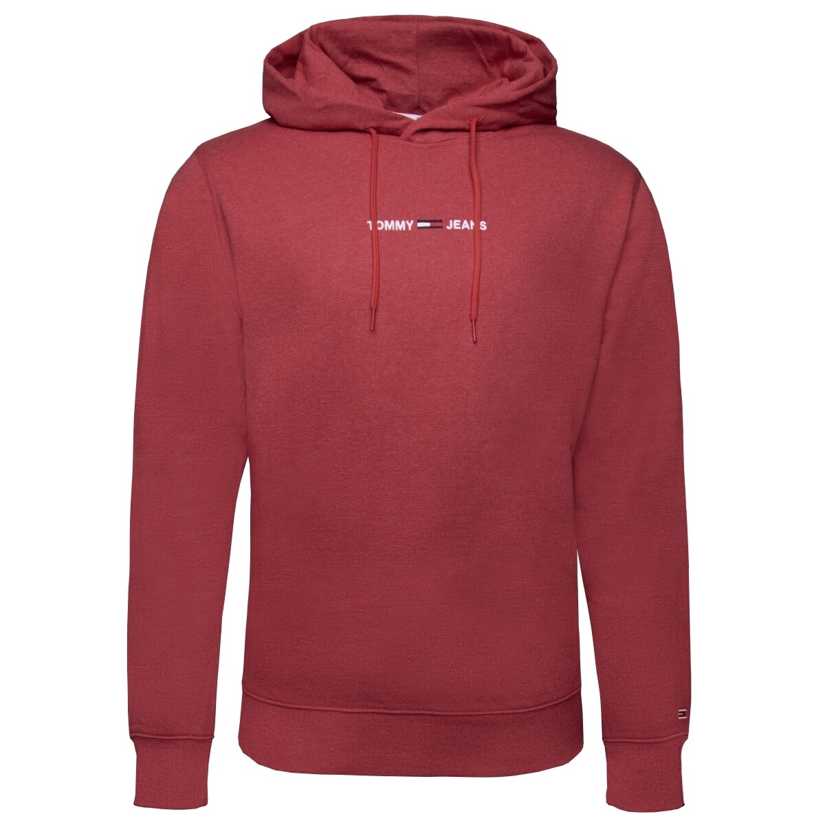 

Толстовка Tommy Hilfiger Kapuzenpullover Tommy Jeans Straight Logo, красный