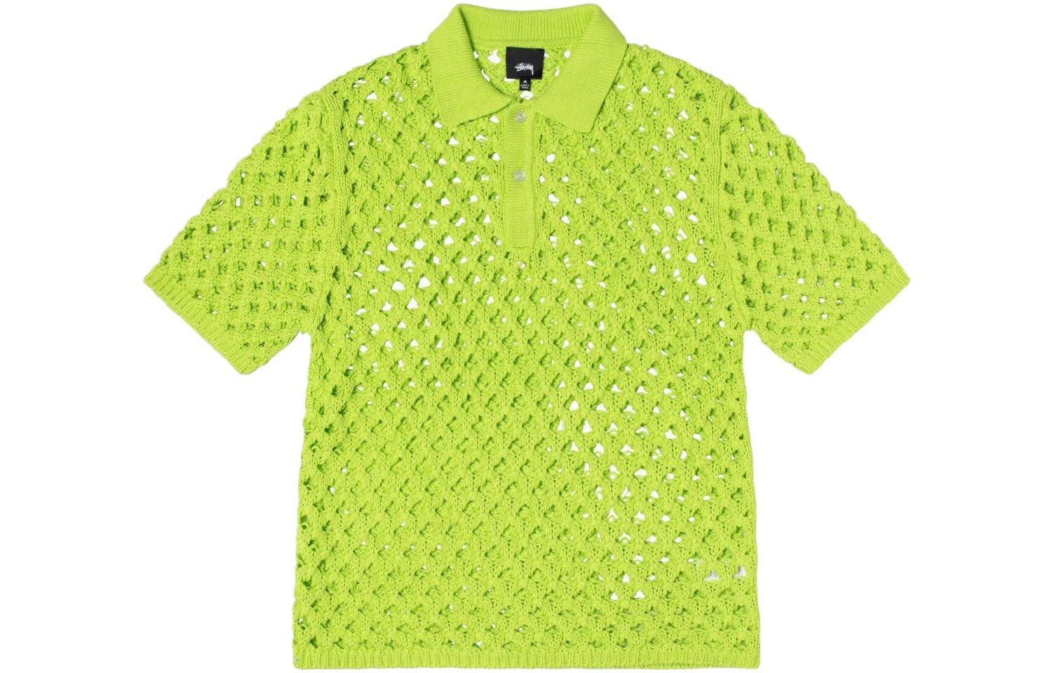

SS23 Рубашка поло унисекс Stussy, зеленый