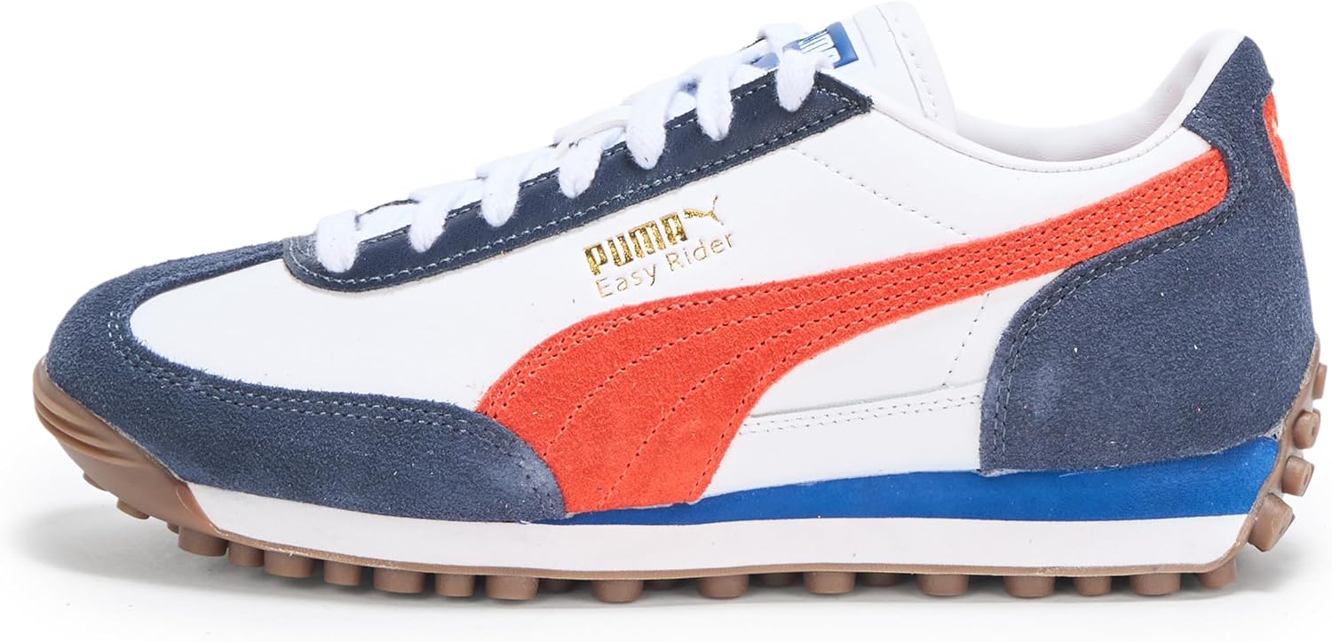 Детские кроссовки Puma Easy Rider (для детей постарше), белый/красный — фото 2