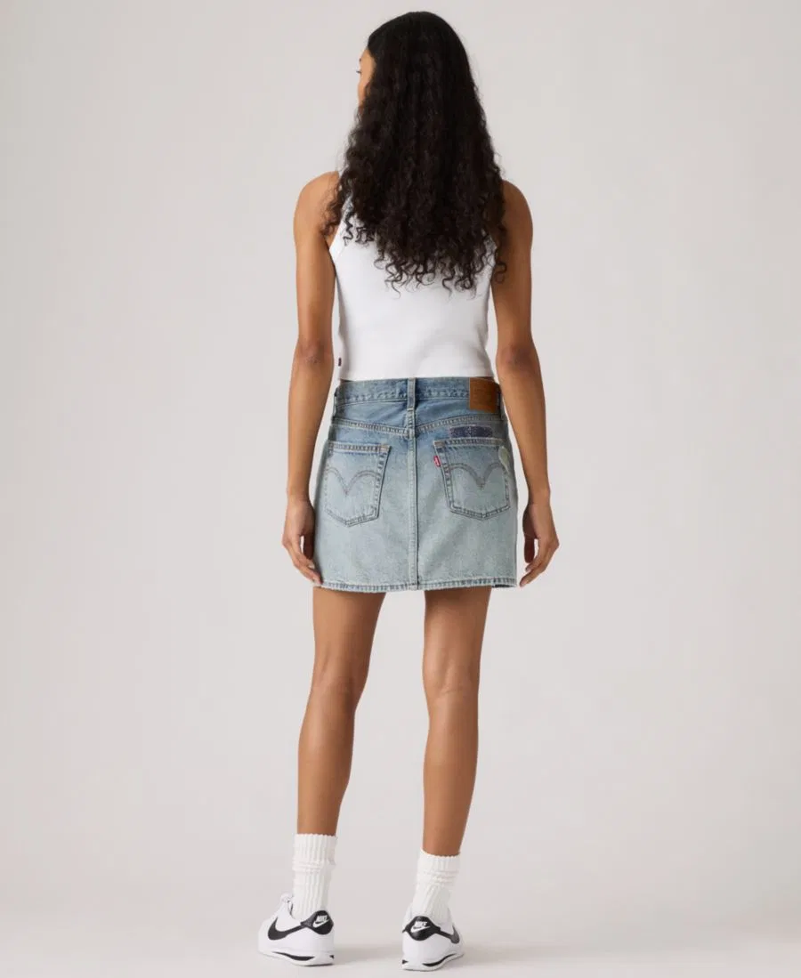 Женская хлопковая джинсовая юбка Icon Levi's, Melodys Muse Skirt — фото 4