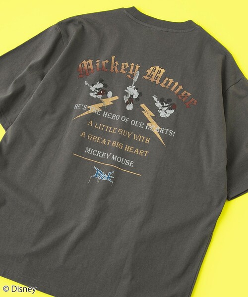 

Футболка винтажная с принтом Микки Мауса MICKEY MOUSE, темно-серый