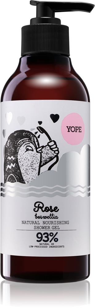 

Гель для душа «Роза и босвеллия» с питательным эффектом Yope, 400 мл