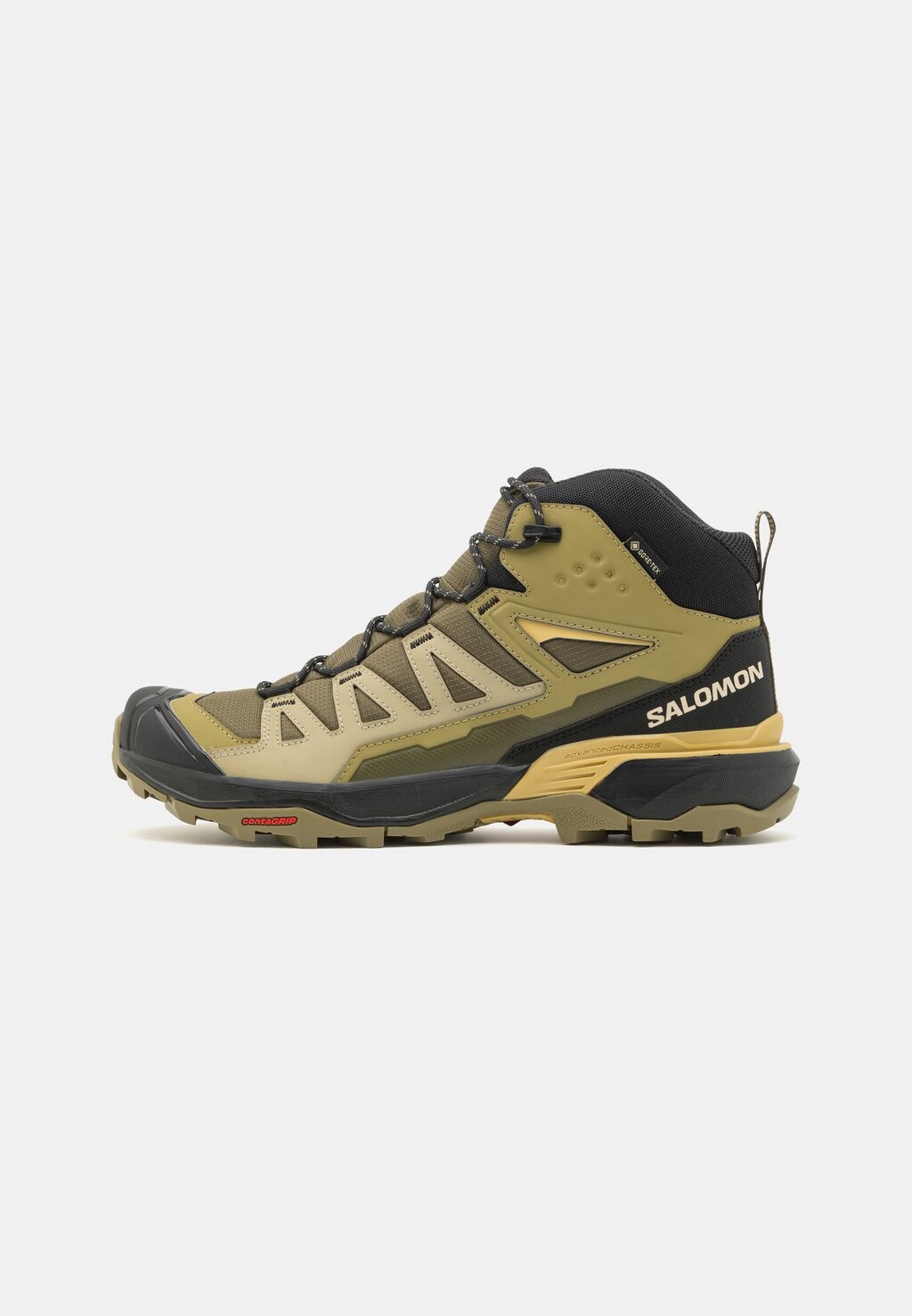 

Кроссовки X ULTRA 360 MID GTX Salomon, цвет olive night/slate green/southern moss, Серый, Кроссовки X ULTRA 360 MID GTX Salomon, цвет olive night/slate green/southern moss