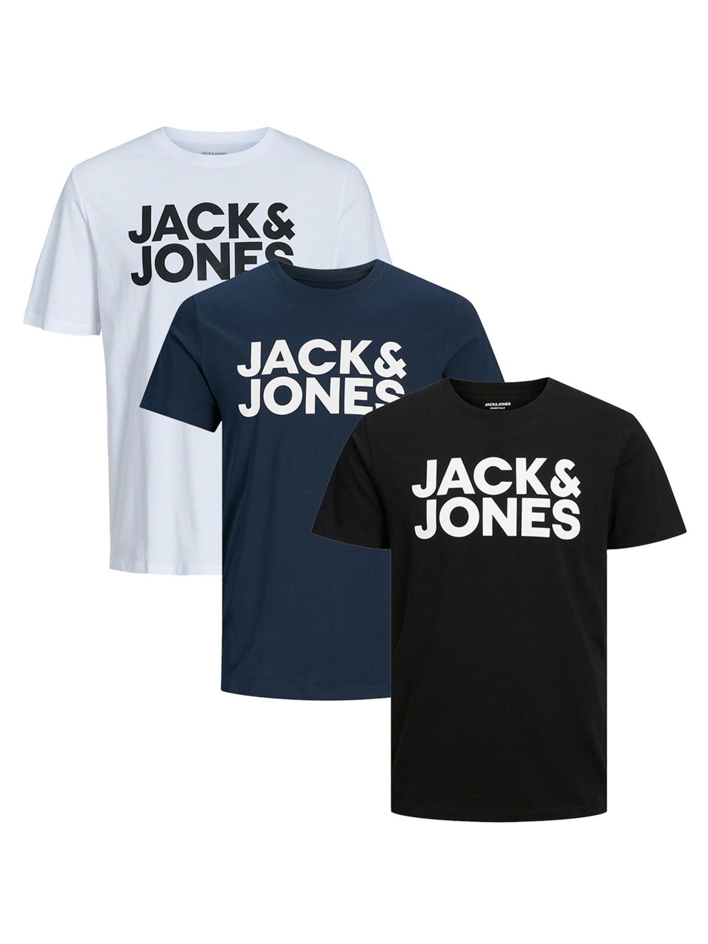 

JACK & JONES Футболка 'Corp' в синем дениме