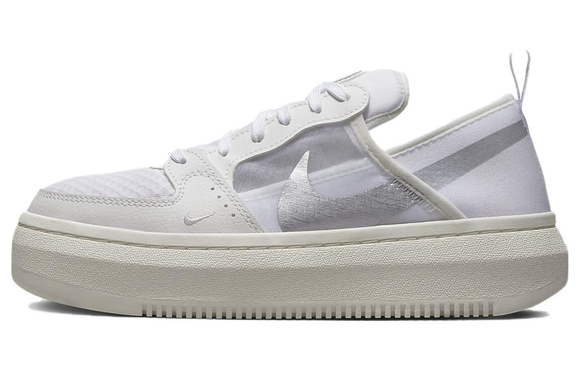 Кроссовки Nike Women's Court Vision Alta 'White Metallic Silver'