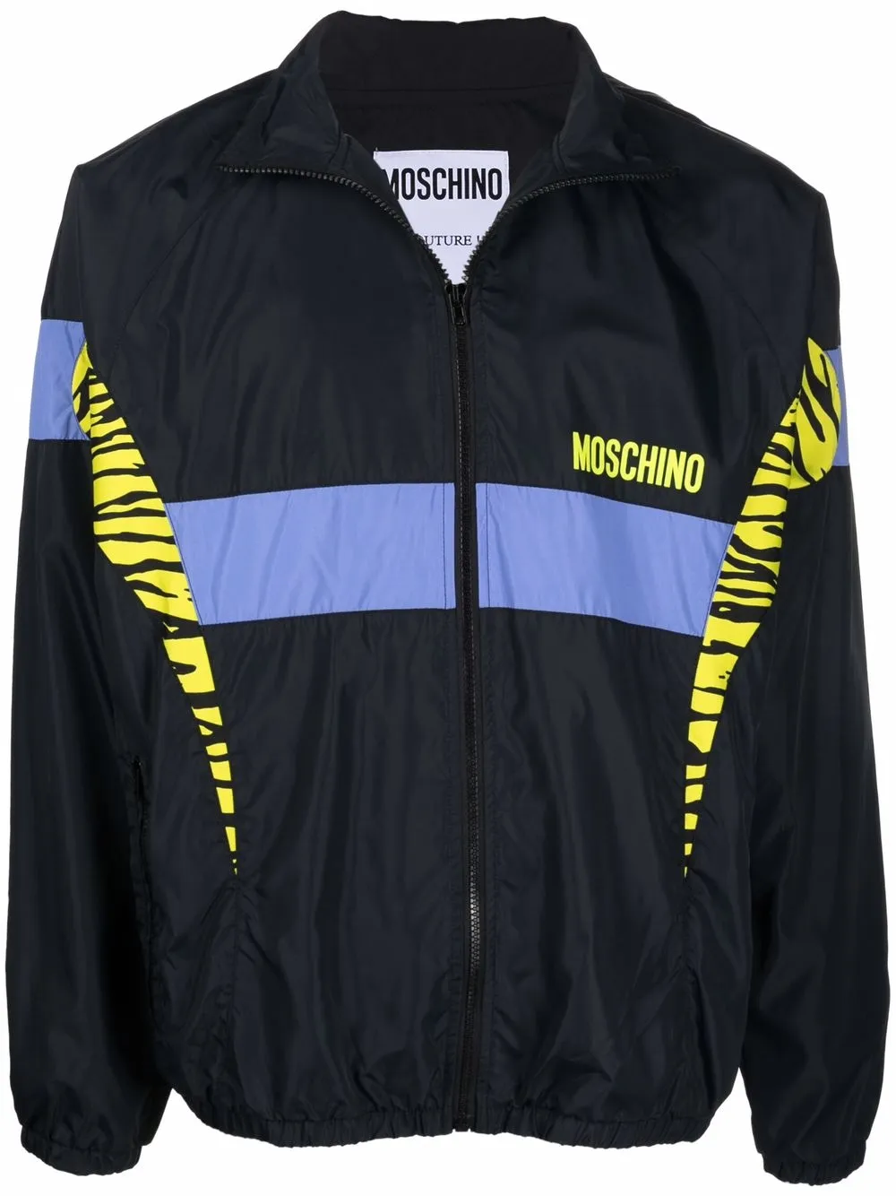 

Ветровка со вставками Moschino, черный