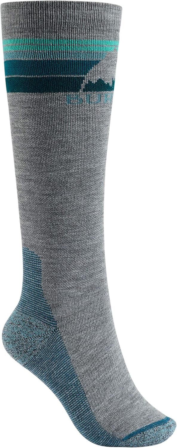 

Женские носки Burton Emblem для лыж/сноуборда средней толщины, Gray Heather