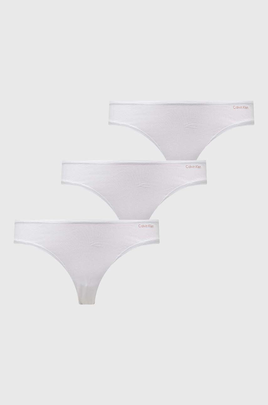 

Calvin Klein Underwear, 3 пары нижнего белья, белый