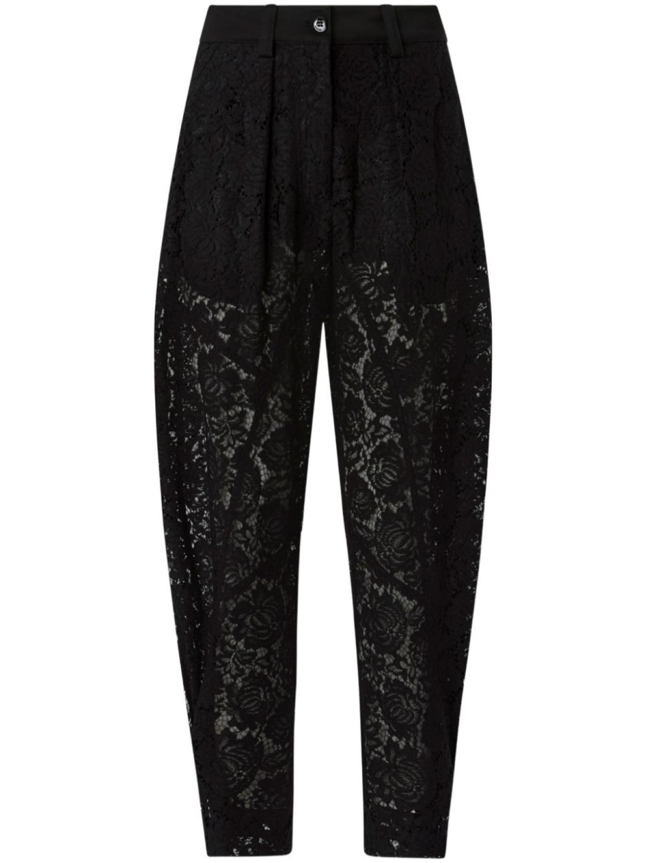 

PINKO брюки Floral Lace P-Pants, черный
