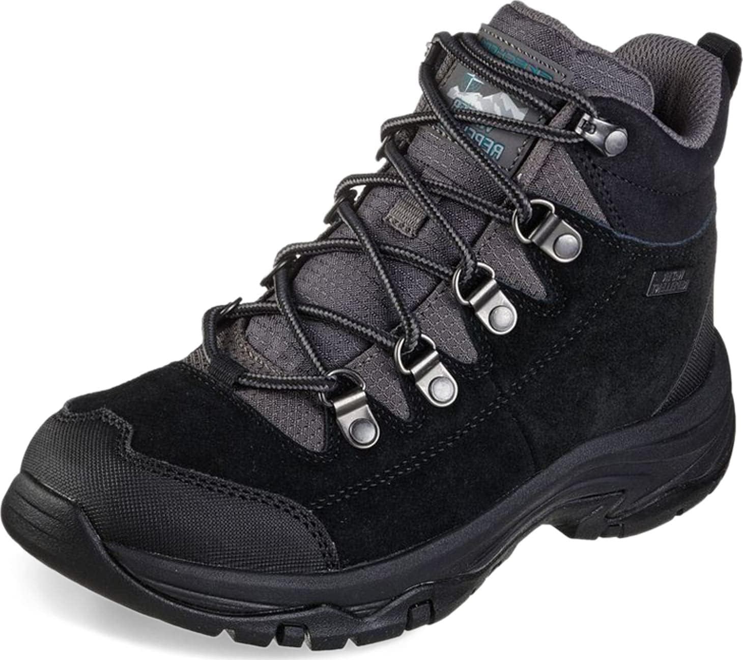 

Женские походные ботинки Skechers Trego - Rocky Mountain, черный/серый
