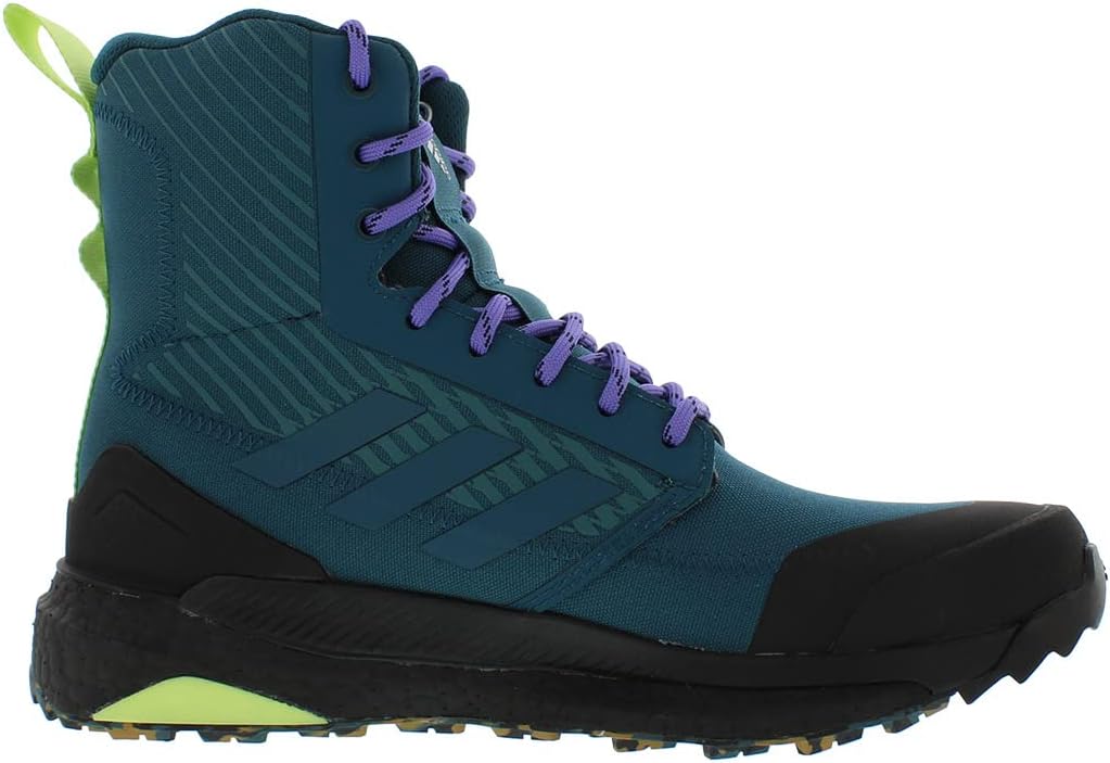 Кроссовки Terrex Free Hiker XPLORIC Gore-TEX Parley Adidas, черный/зеленый — фото 2