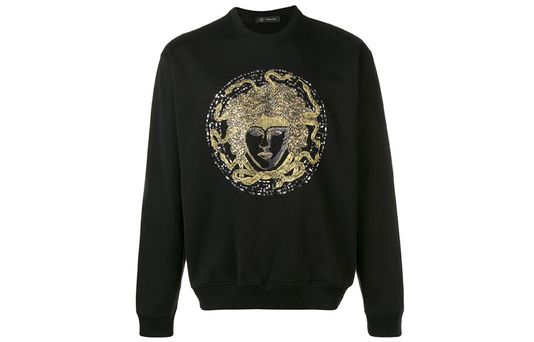 

VERSACE Свитшот мужской черный
