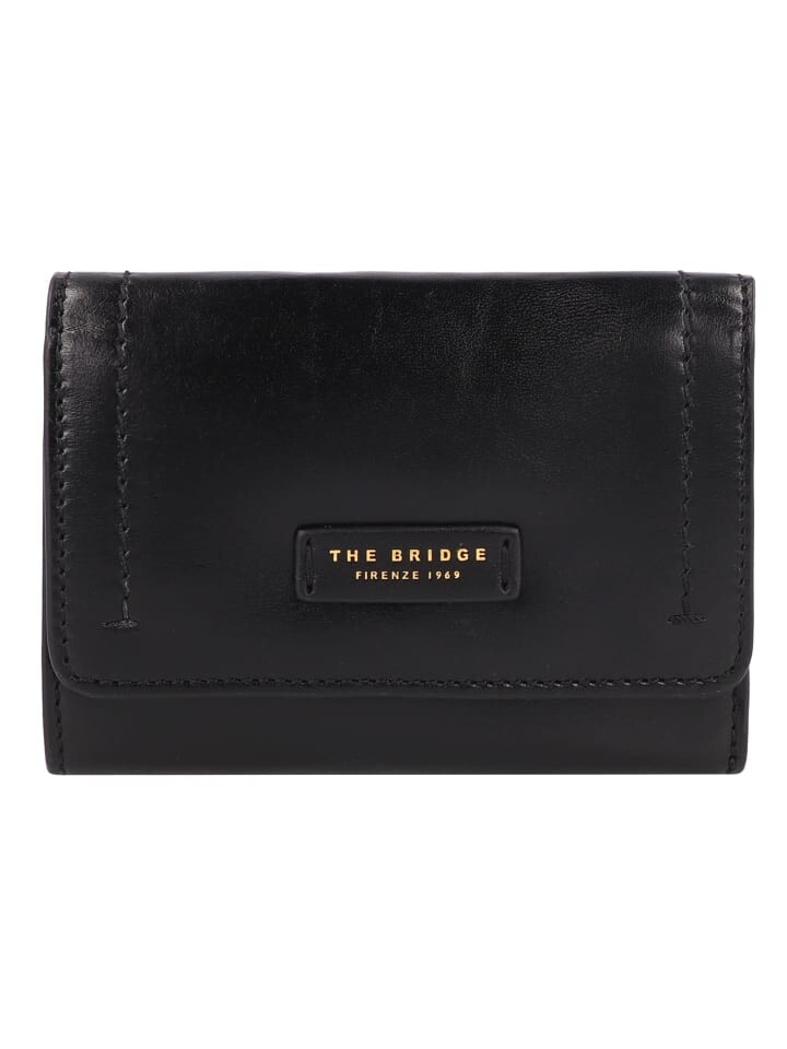 

Кошелек The Bridge Fiona RFID Schutz Leder 13 cm, цвет nero