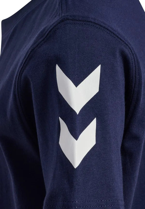 2.0 футболка с принтом шевронов Hummel, Marine — фото 4