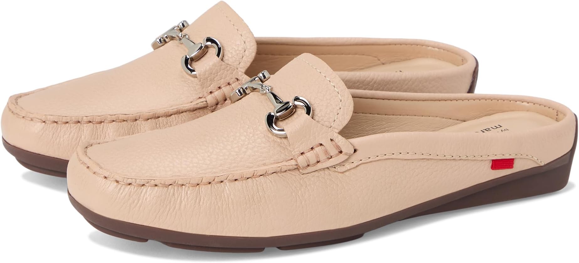 Лоферы Marc Joseph New York Women's Ocean Drive Mule, Nude Tumbled