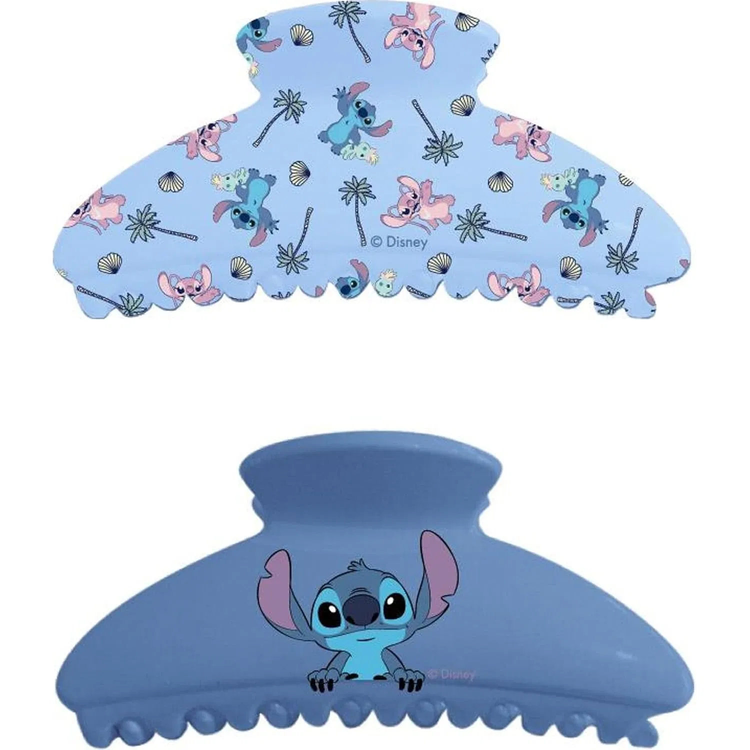 Детские заколки-крабы «Stitch Disney» с тропическим дизайном, 2 шт. Cerdá Life'S Little Moments — фото 2