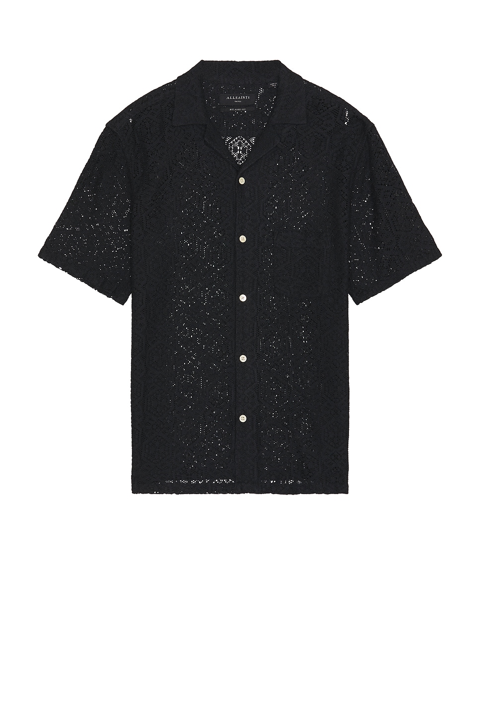 

Рубашка с коротким рукавом harden Allsaints, черный