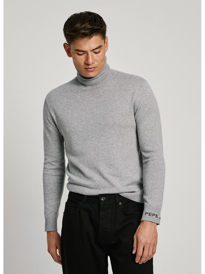 

Пуловер Pepe Jeans Pullover New Andre, серый