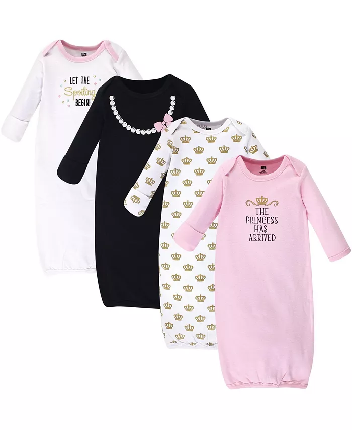 

Детское хлопковое платье Hudson для девочек, розовое Happy Camper, размер Preemie/Newborn Hudson Baby, розовый