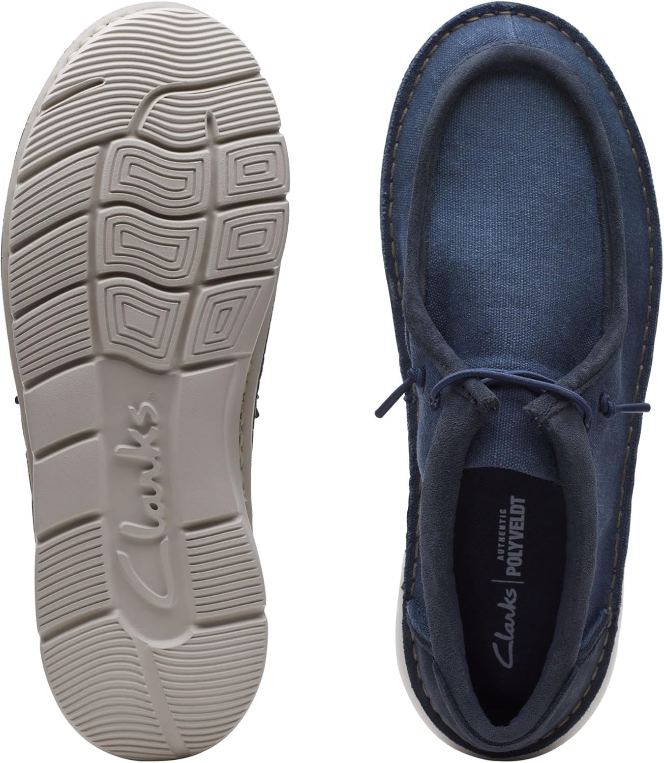 Мужские кроссовки Clarks Colehill Easy, Navy Canvas — фото 4