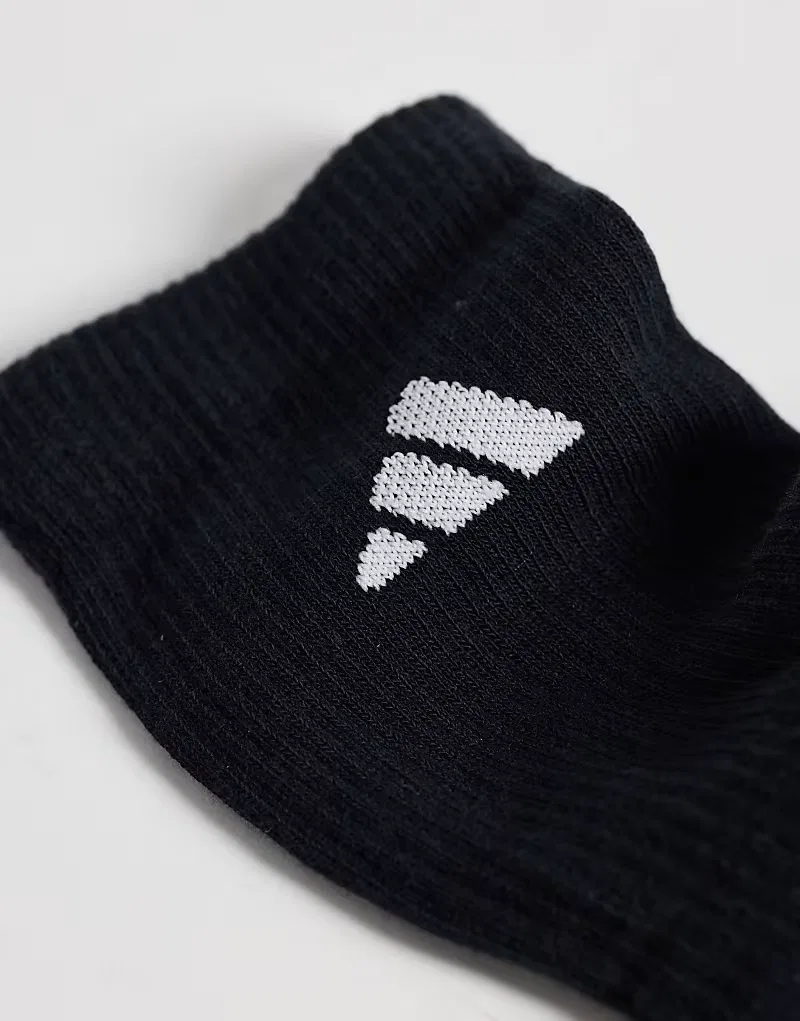 Набор из 6 амортизирующих носков Adidas Performance Training черного и, белый — фото 3
