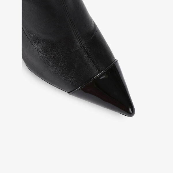 Ботильоны из искусственной кожи Midnight Carvela, черный — фото 4