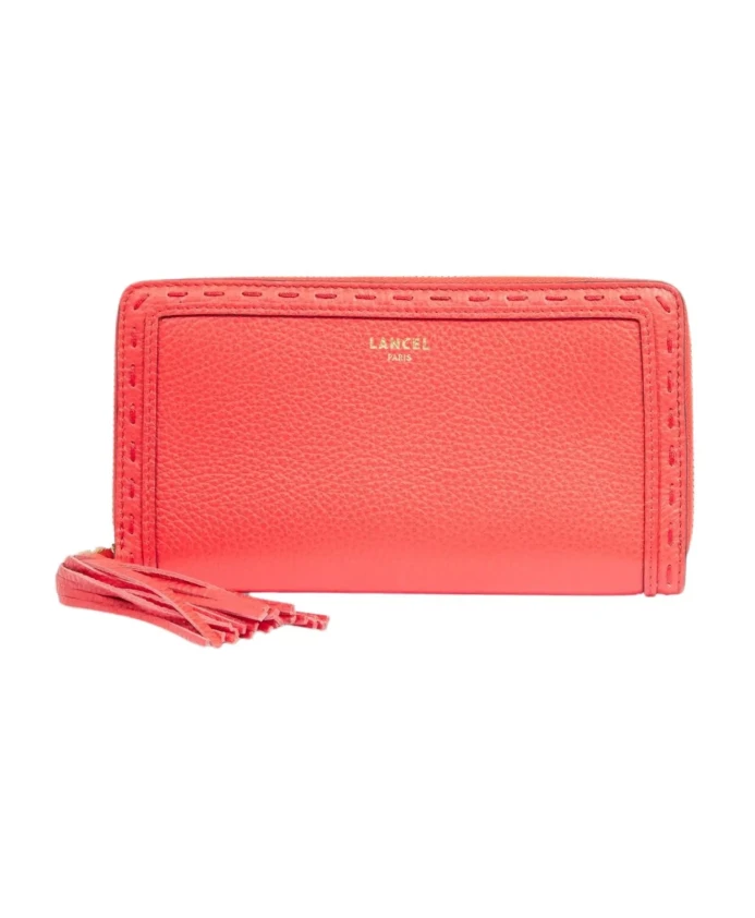 

Длинный кошелек на молнии Premier Flirt Lancel, красный