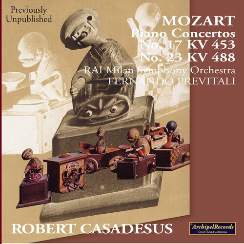 

CD диск Mozart / Casadesus / Rai Milan Sym / Previtali: Piano Concertos