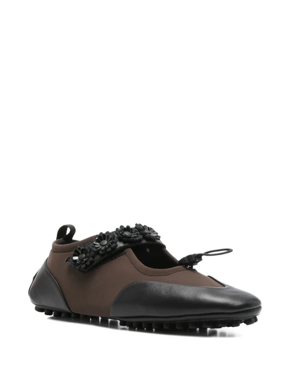 Балетки CECILIE BAHNSEN BESS FLAT MARY JANE, коричневый