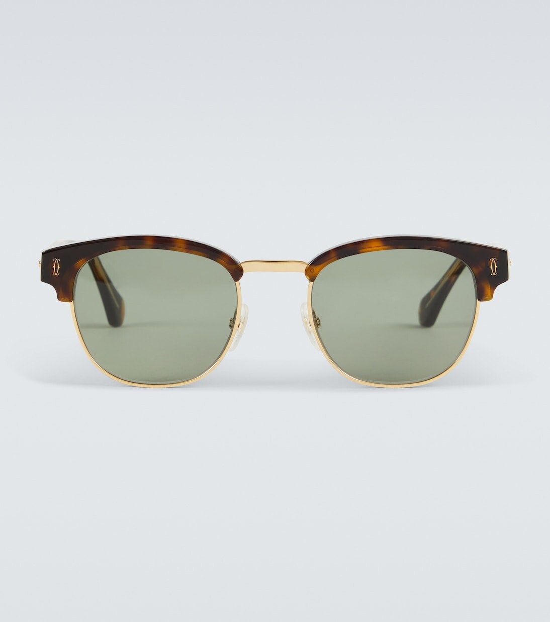 

Солнцезащитные очки с линией бровей Cartier Eyewear Collection, мультиколор