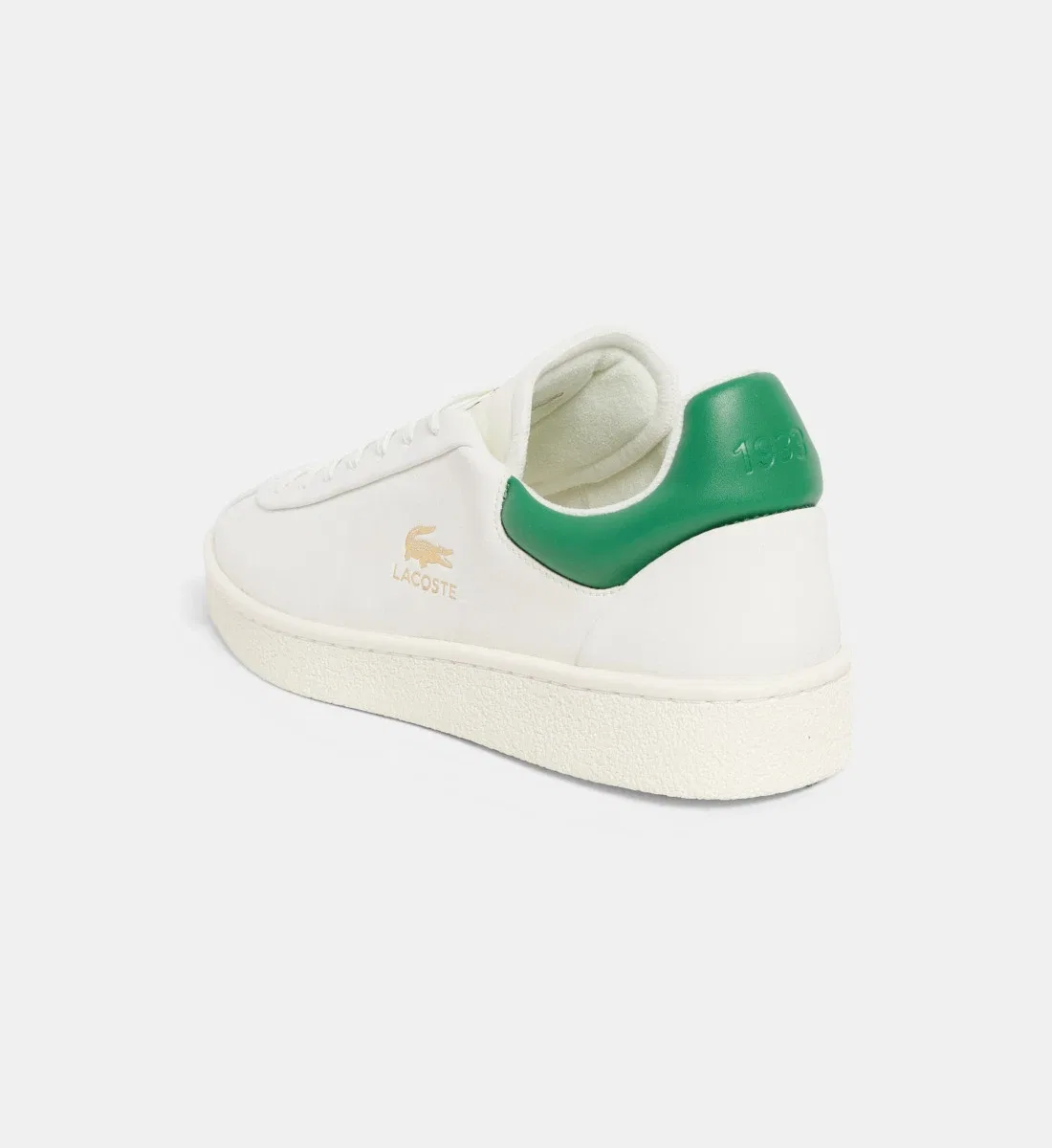 Baseshot 1993 низкие кроссовки из нубука Lacoste, бежевый — фото 3