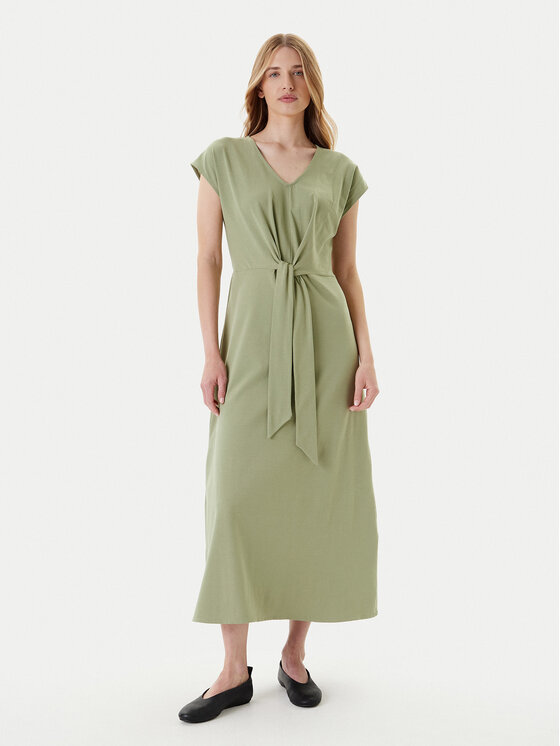 

Летнее платье стандартный крой 3FJHDV01T United Colors Of Benetton, зеленый