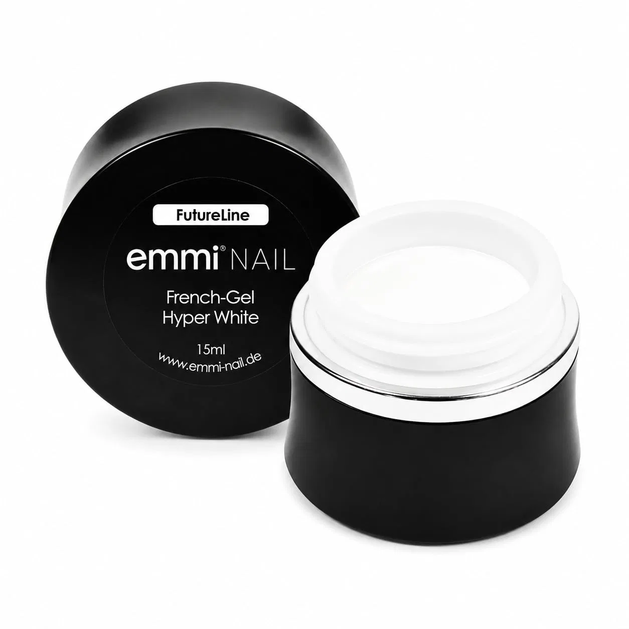 Гель-лак для французского маникюра «Futureline French Gel Hyper White» от Emmi-Nail Emmi Nail, Hyper White