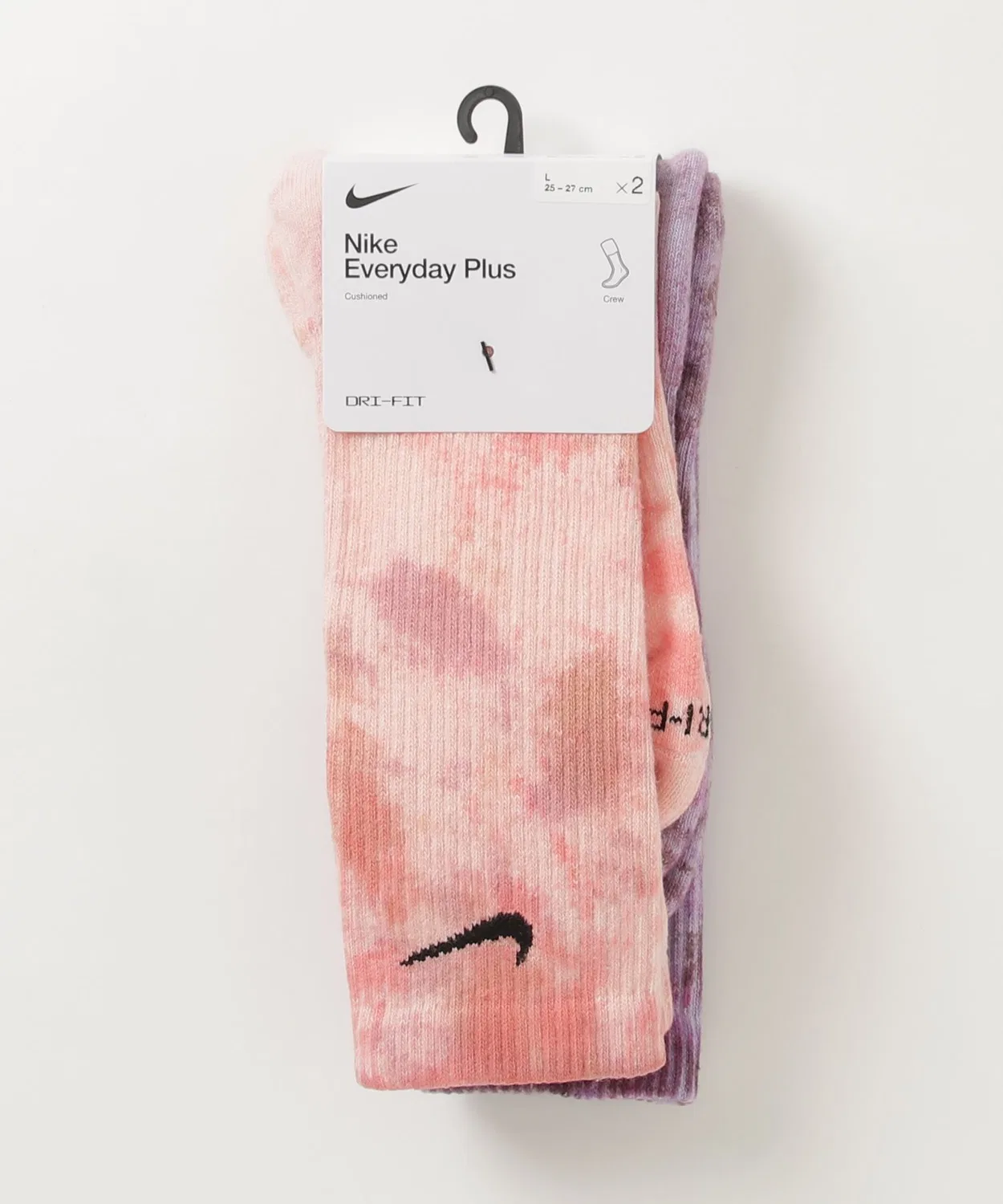 Носки NIKE Everyday Plus Crew 2 пары мультиколор — фото 4