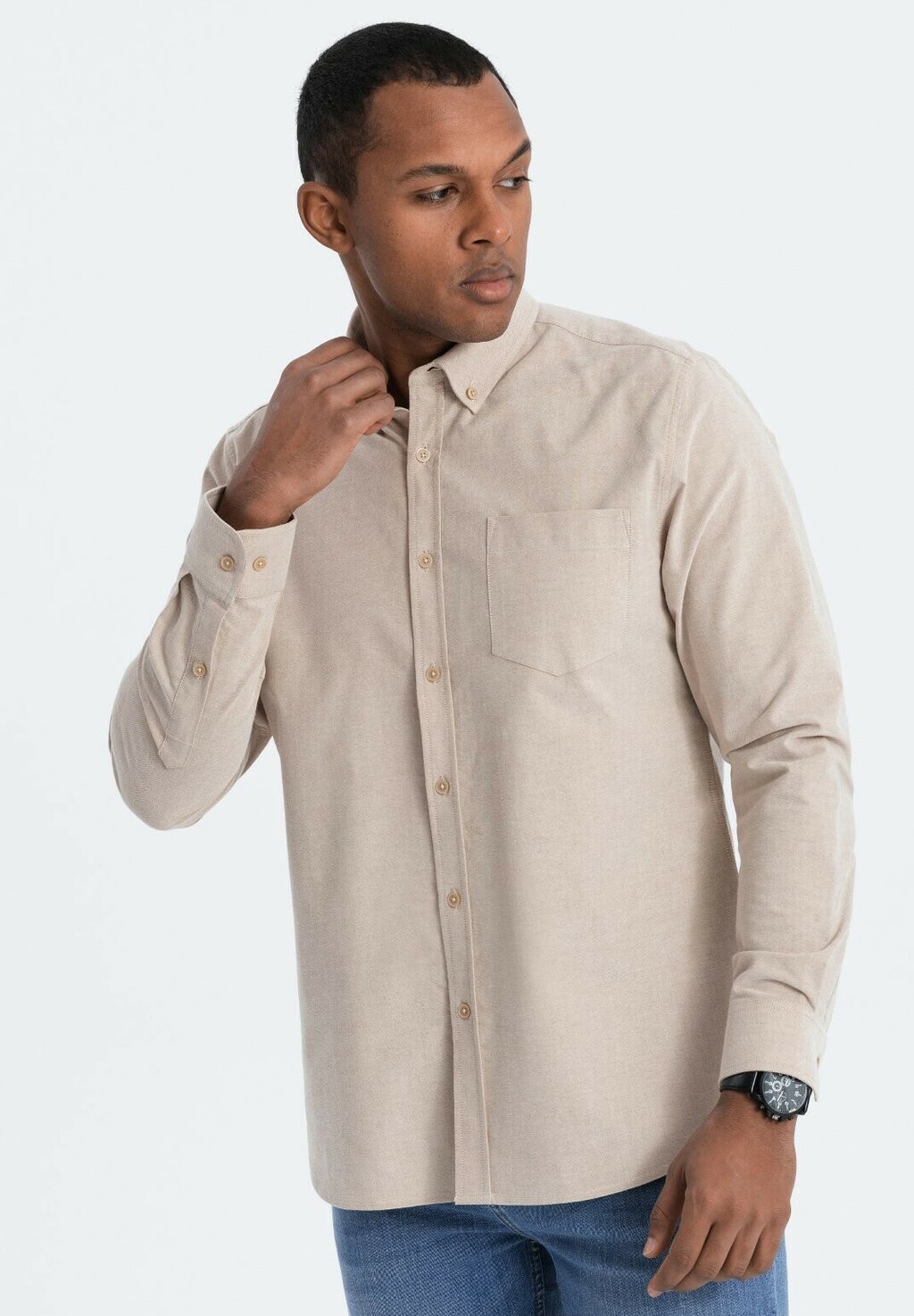 

Рубашка Ombre, цвет light beige