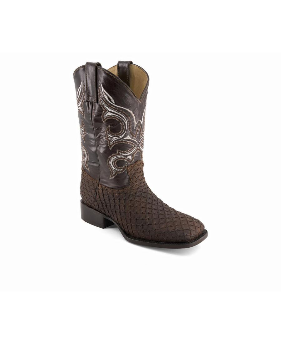 

Мужские ковбойские сапоги из натуральной кожи Forastero, Brown