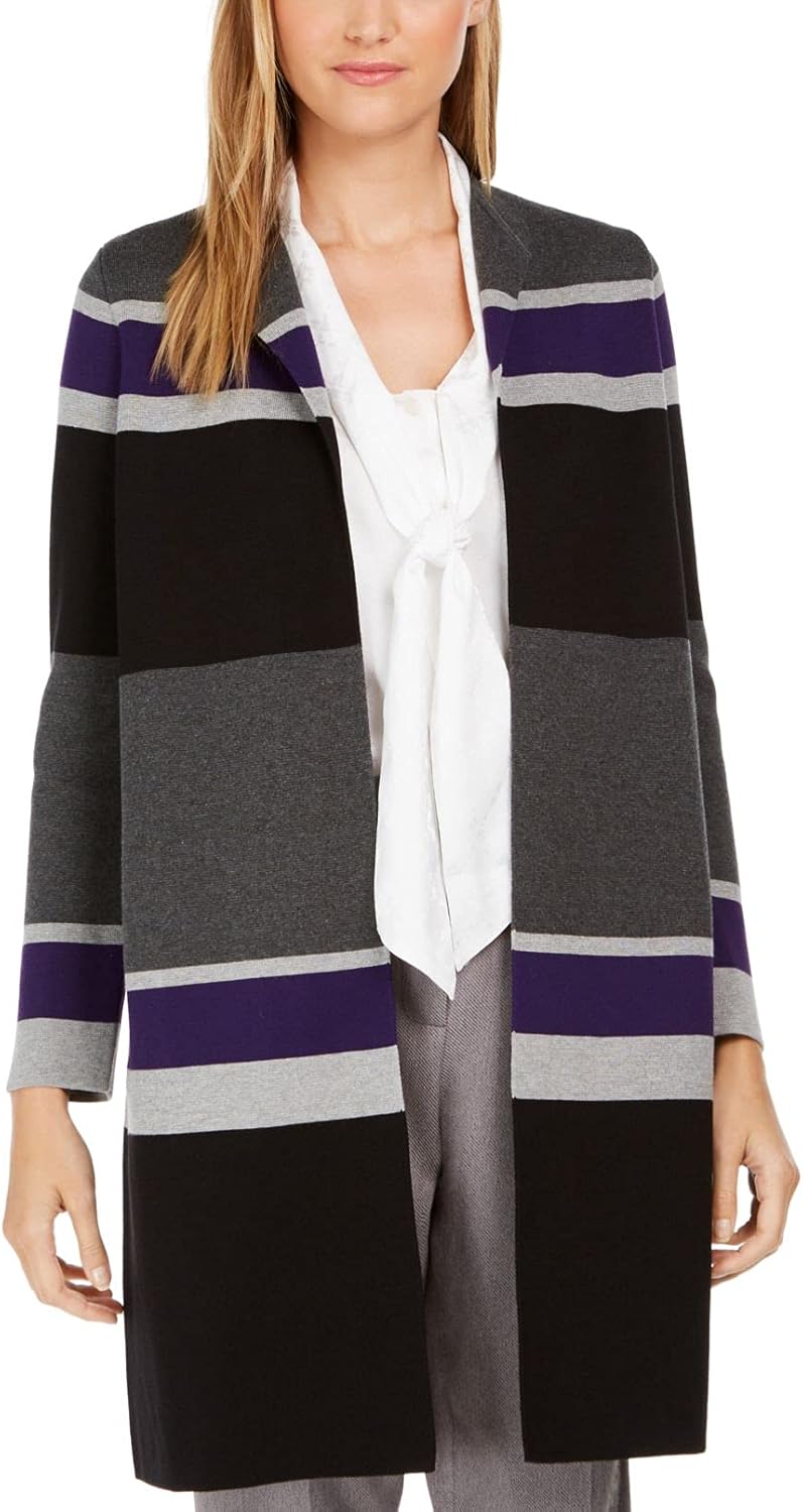 

Женский полосатый кардиган Calvin Klein, Gray